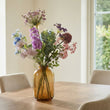 Kunstbloemenboeket - Purple Bloom Deluxe - Real Touch - 10 stelen - ↑ 90 cm