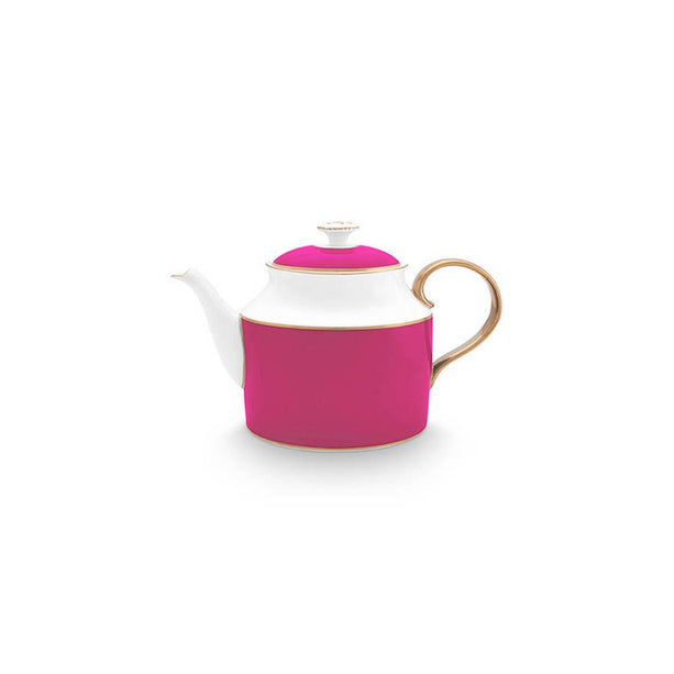 Tea Pot Large Pip Chique Gold-Pink 1.8ltr