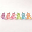 Glow in the dark - Unicorns - Multi - ↑ 2,5 cm - 6 stuks