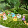 Glow in the dark - Ducks - Multi - ↑ 2 cm - 7 stuks