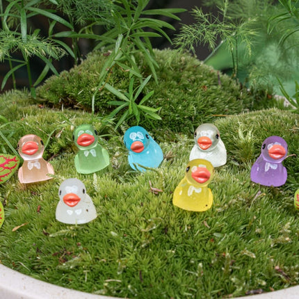 Glow in the dark - Ducks - Multi - ↑ 2 cm - 7 stuks