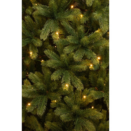 Nagoya Kunstkerstboom met Warm Witte LED Verlichting - H180 x Ø108 cm - Groen