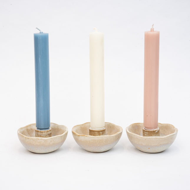 Pastel Harmony - Kaarsenset van 3 - ↑ 18,5 cm