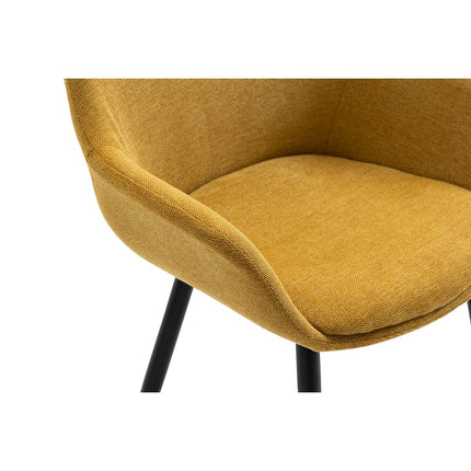 Set van 2 fauteuils geel