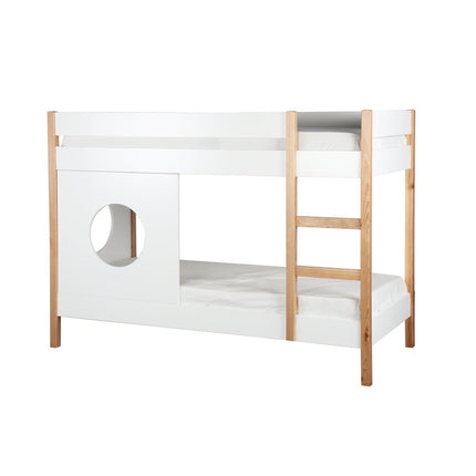 Stapelbed - Uppsala - 90x200 - Wit - Grenenhout - Hoogslaper - Kinderbed