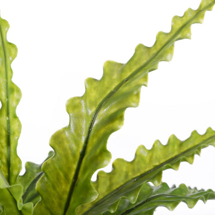 Asplenium Kunstplant in Bloempot Stan - H54 x Ø66 cm - Groen