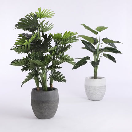 Philodendron Kunstplant - H120 x Ø80 cm - Groen