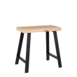 Plano Kruk - L46 x B32 x H46 cm - Vurenhout - Lichtbruin