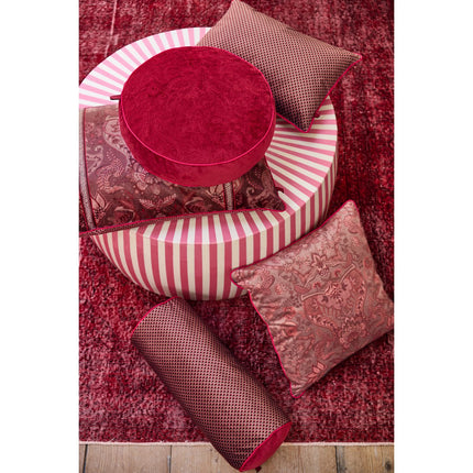 Cushion Quiltey Days/Suki Dark Pink 40cm