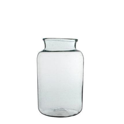 Vienne Vaas - H40 x Ø23 cm - Gerecycled Glas - Transparant