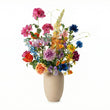 Kunstbloemenboeket - Summer Garden Deluxe - Real Touch - 19 stelen - ↑ 100 cm