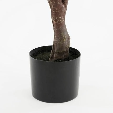 Kunstplant Eucalyptusboom in Pot - H180 x Ø80 cm - Groen