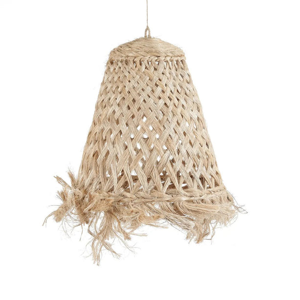 De Abaca Jelly Fish-hanger - Naturel - M