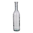 Rioja Fles Vaas - H75 x Ø18 cm - Gerecycled Glas - Donkergrijs