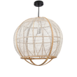 Pella Hanglamp - H50 x Ø51 cm - Linnen - Beige