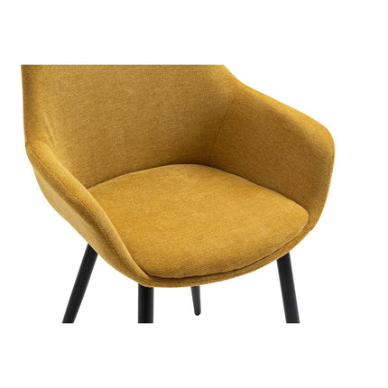 Set van 2 fauteuils geel