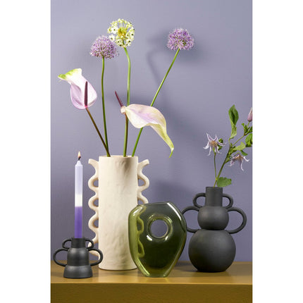 Jay Vaas - L18 x B8 x H23 cm - Glas - Lichtgroen