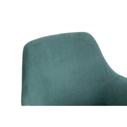 Set van 2 Corduroy Fauteuils Groen