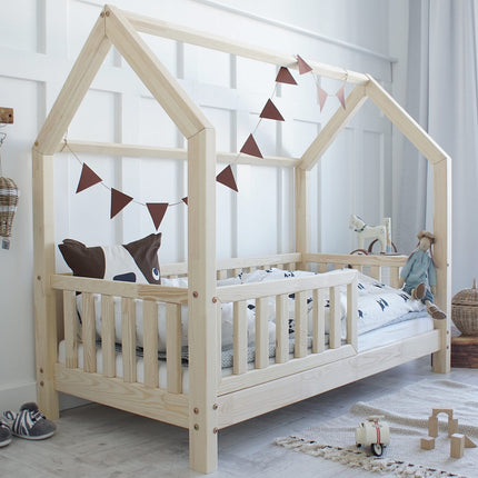 Woonhero bedhuis - Tromsø - Naturel - Eenpersoonsbed - Kinderbed