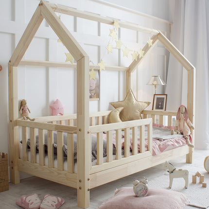 Woonhero bedhuis - Tromsø - Naturel - Eenpersoonsbed - Kinderbed