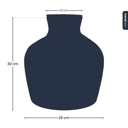Terrarium fles ‘Fat Joe’ - Incl. LED-kurk - Gesloten terrarium Ø 29 cm ↑ 30 cm