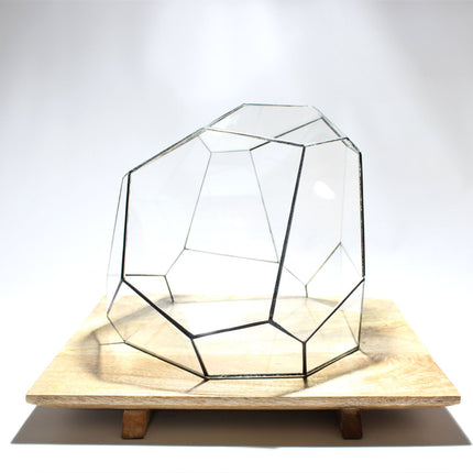 Geometrisch Terrarium - Torno - Waterdicht - Glas - ↑ 28 x ↔ 26 cm