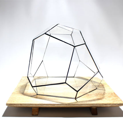 Geometrisch Terrarium - Torno - Waterdicht - Glas - ↑ 28 x ↔ 26 cm