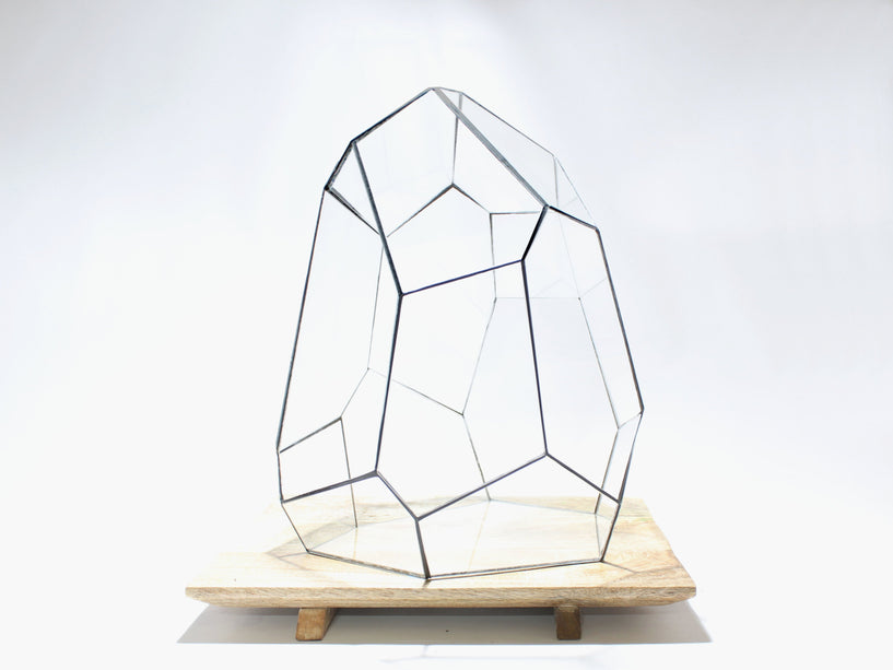 Geometrisch Terrarium - Stellar - Waterdicht - Glas - ↑ 27 x ↔ 27 cm