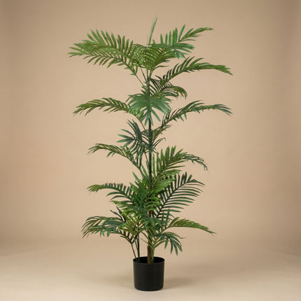 Palm phoenix - Kunstplant in zwarte pot - 120 cm
