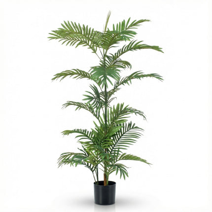 Palm phoenix - Kunstplant in zwarte pot - 120 cm