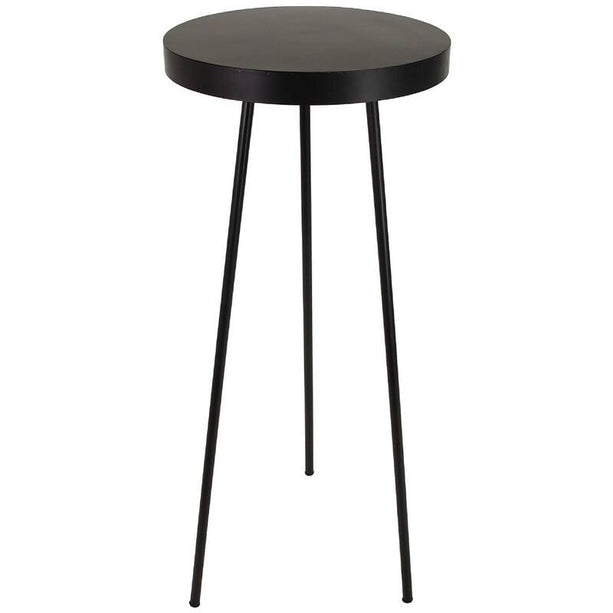 Round Table - Black Metal - Ø42,5 x ↑ 98 cm