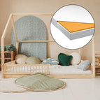 Met schuim matras (140x200 cm)