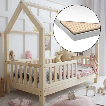 Woonhero bedhuis - Tromsø - Naturel - Eenpersoonsbed - Kinderbed