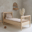 Woonhero kinderbed - Bergen - Naturel - Eenpersoonsbed 90x190 cm