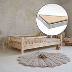 Met schuim-latex matras (80x160 cm)