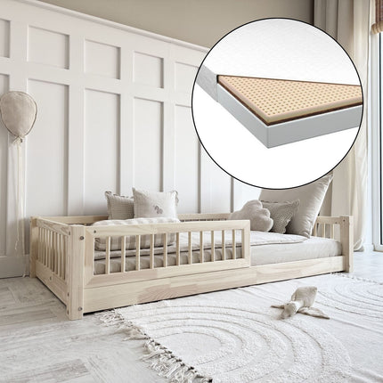 Woonhero kinderbed - Skive - Naturel - Eenpersoonsbed
