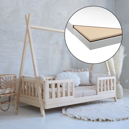 Woonhero tipibed - Bramming - Eenpersoonsbed 90x190 cm - Kinderbed