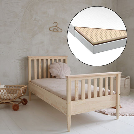 Woonhero kinderbed - Aalborg - Naturel - Eenpersoonsbed 90x190 cm