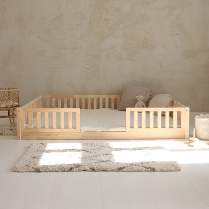 Woonhero kinderbed - Alta - Naturel - Twijfelaar 140x190 cm