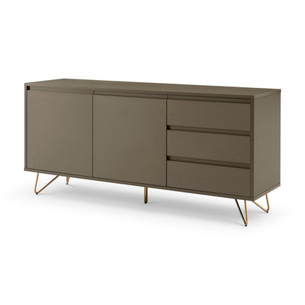 Dressoir kast met 2 deuren en 3 lades