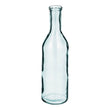 Rioja Fles Vaas - H50 x Ø15 cm - Gerecycled Glas - Transparant