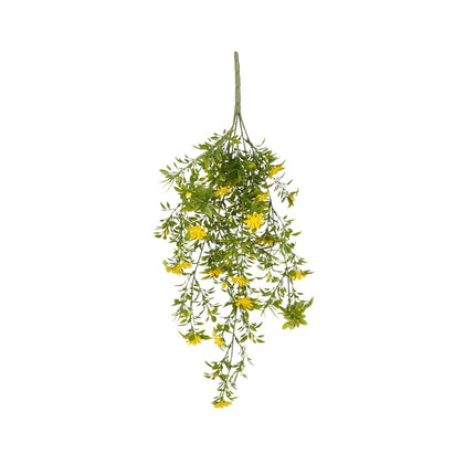 Margriet Kunst Hangplant - H60 cm - Geel