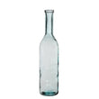 Rioja Fles Vaas - H75 x Ø18 cm - Gerecycled Glas - Transparant