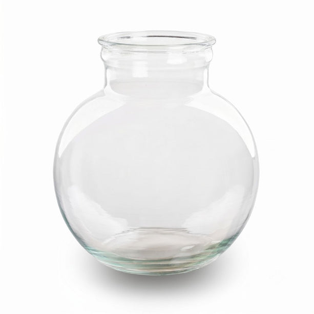 Fles 'Teddy' - Gerecycled glas Ø 25 cm ↑ 26,5 cm