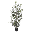 Eucalyptus Kunstplant in Bloempot - H150 x Ø30 cm - Groen 
