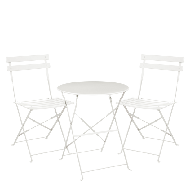 Laurence Bistroset - Set van 3 - Metaal - Wit