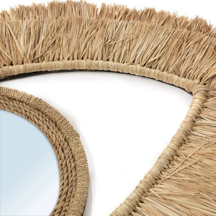 De Raffia Oogspiegel - Naturel - M