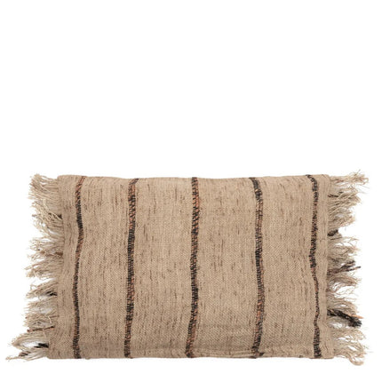 The Oh My Gee Kussenhoes - Beige Zwart - 30x50