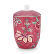 Storage Jar Flower Festival Dark Pink 1.5ltr