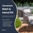 Terrarium Start- & navulpakket -  Maat S/M - DIY